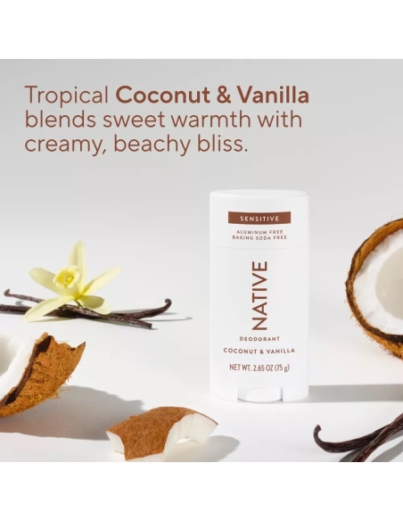 (Coconut & Vanilla) Sensitive Deodorant