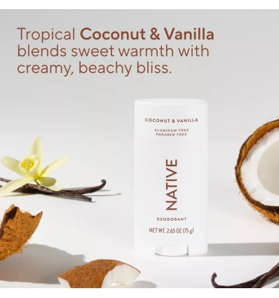 (Coconut & Vanilla) Deodorant