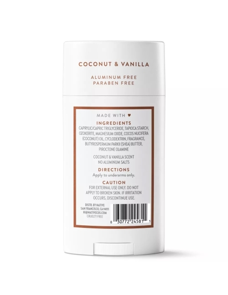 (Coconut & Vanilla) Deodorant